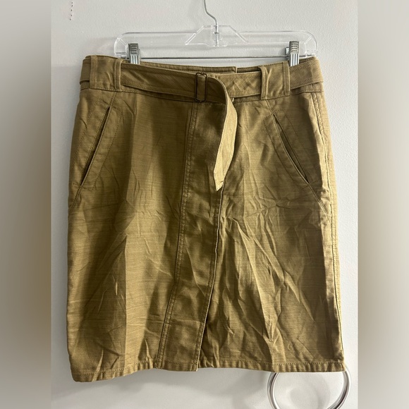 NWOT loft cargo utility belted skirt - Picture 2 of 7